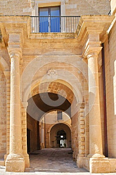 The village of Uggiano in Puglia, Italy.