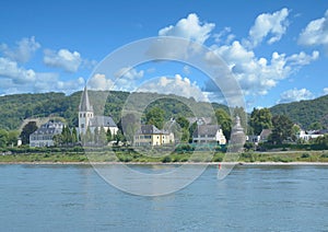 Village of Unkel,Rhine River,Rhineland-Palatinate,Germany photo