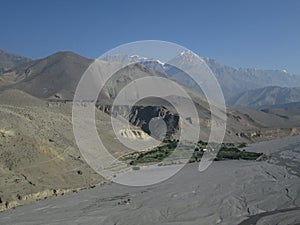 Village in upper Mustang, Nepal