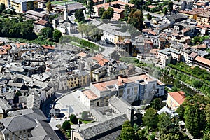 The village of Varallo Sesia