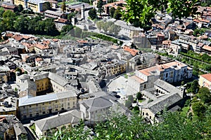 The village of Varallo Sesia