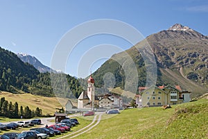Village of Vent, Otztal, Tyrol