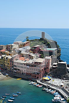 The Village of Vernazza - a part of Cinque Terre in Italy.