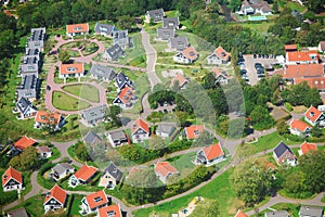 Village view from above