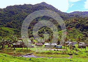 Village on Viti Levu island