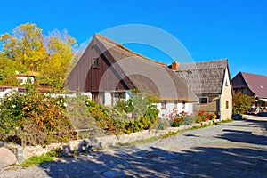 Village Vitt near Kap Arkona, Ruegen Island in Germany photo