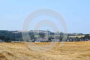 village Welling during summer photo