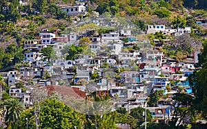 The village where Maya used to live on a hillside