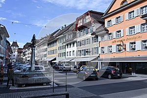 The village of Willisau on Switzerland