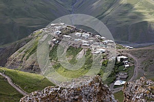 Village Xinaliq at Azerbaijan