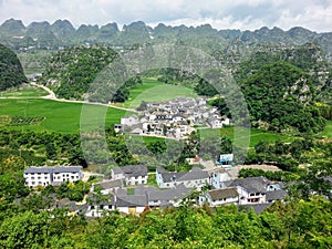 Village in Xinyi Wanfenglin Scenic Area