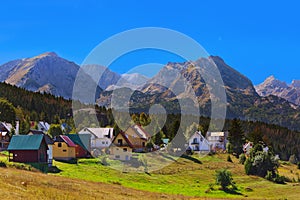 Village Zabljak in Durmitor - Montenegro