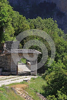 Village of Zagoria Epirus Greece