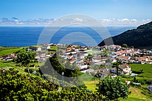 Village ÃÂgua Retorta, SÃÂ£o Miguel Island, Azores, AÃÂ§ores, Portugal, Europe photo
