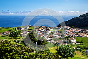 Village Ãgua Retorta, SÃ£o Miguel Island, Azores, AÃ§ores, Portugal, Europe