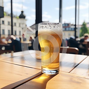 Villagecore Beer Glass: A Photo-realistic Hyperbole Of Environmental Awareness