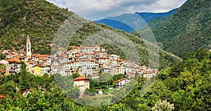 villages of Italy in Liguria photo