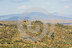 Villages in Malaga province, Andalucia, Spain photo