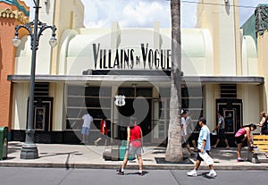 Villains in Vogue, Hollywoods Studios, Orlando, Florida.