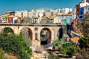 Villajoyosa town. Costa Blanca. Spain