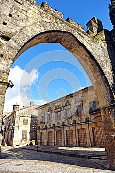 Villalar arch and Jaen Gate in Baeza, Spain