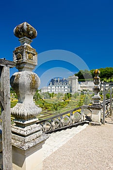 Castello giardino, centro Francia 