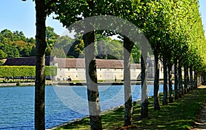 Villarceaux, France - september 9 2019 : historical castle