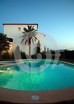 Villas with swimming pool photo