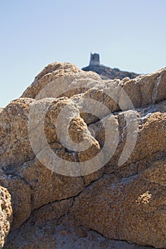 Villasimius tower - Sardinia, Italy photo