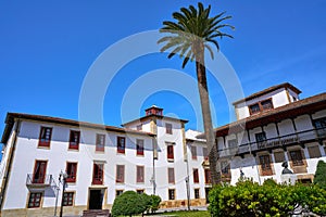 Villaviciosa village in Asturias Spain photo