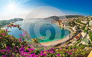 Villefranche sur Mer on the coast of Nice