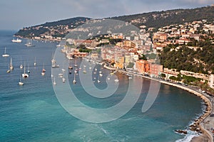 Villefranche-sur-Mer on the Cote d'Azur