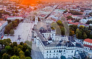 Vilnius Cathedral aerial