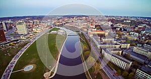 Vilnius aerial view