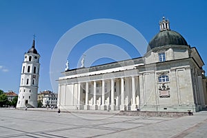 Vilnius Cathedral and belfry tower