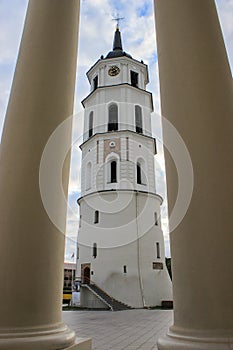 Vilnius cathedral bell tower
