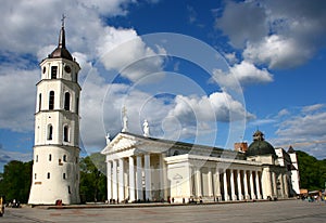 Vilnius Cathedral in Lithuania
