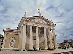 Vilnius Cathedral , Lithuania , Europe photo