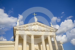 Vilnius Cathedral sculptures photo