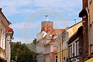 Vilnius City Old Town and Gediminas Castle Tower