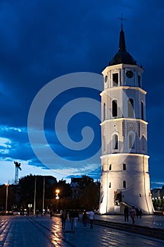 Vilnius, Lithuania, cathedral square