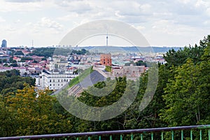 Vilnius, Lithuania, Gediminas` Castle, Tower