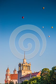 Vilnius town, Lithuania.