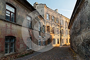 Vilnius old town street