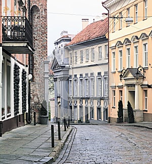 Vilnius oldtown street