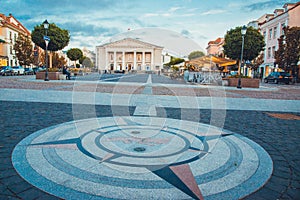 Vilnius rotuse square, Lithuania