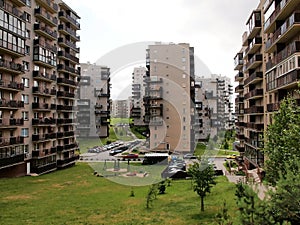 Vilnius today. New buildings and nature.