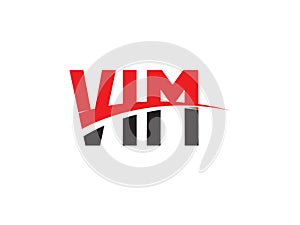 VIM Letter Initial Logo Design Vector Illustration