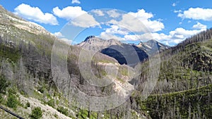 Vimy Peak and Mount Boswell, Waterton Park, Alberta, Canada