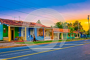 VINALES, CUBA - SEPTEMBER 13, 2015: Vinales is a